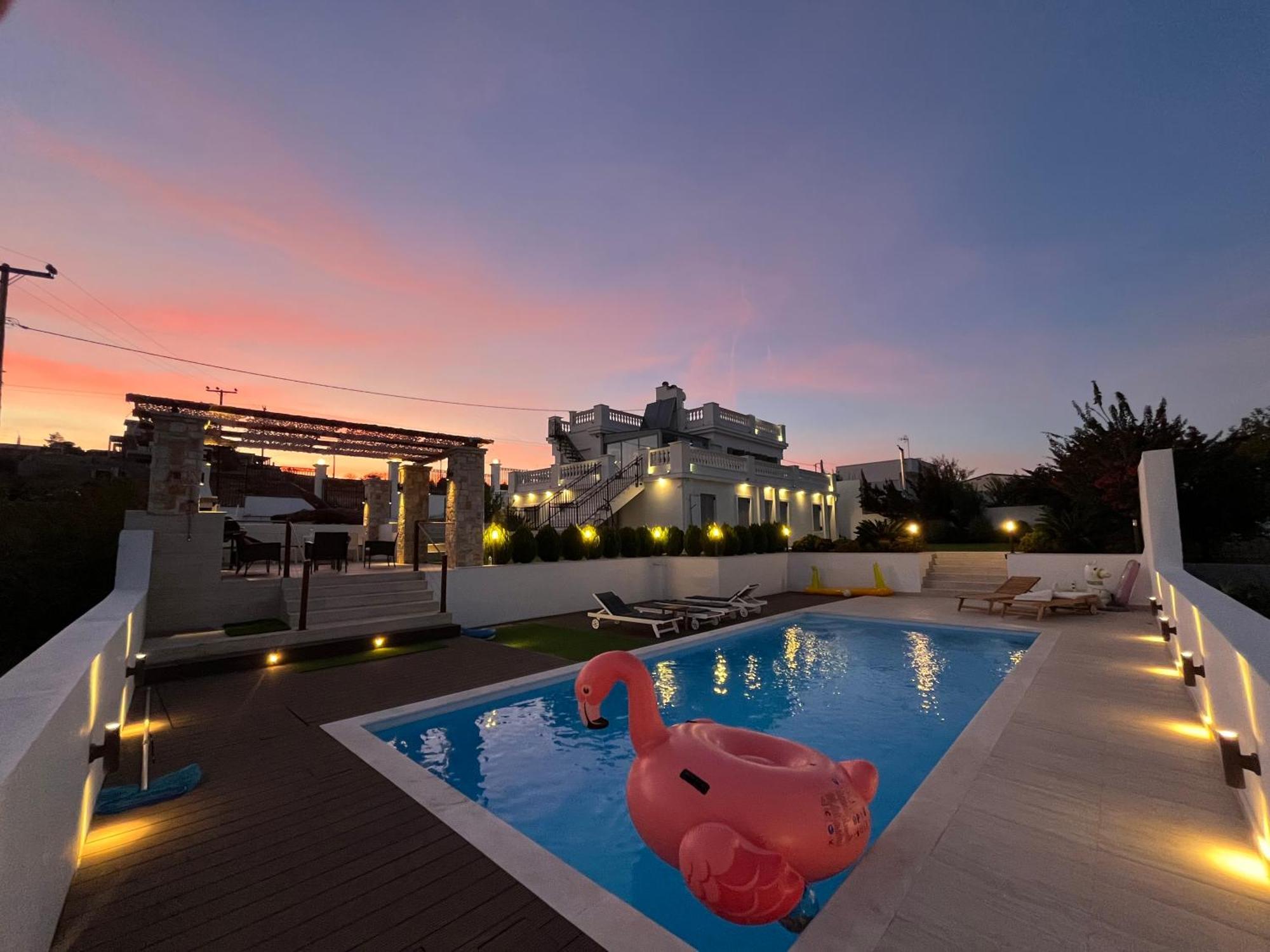 The White House Beach Villa Rafína Екстериор снимка